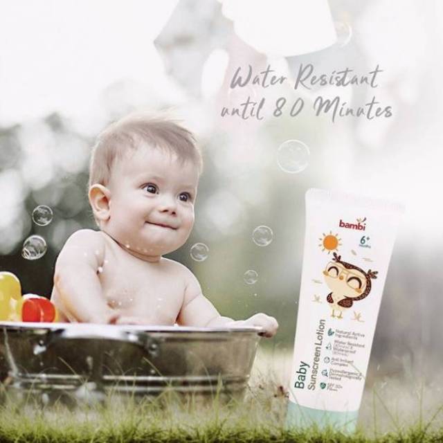 Bambi Baby Sunscreen Lotion