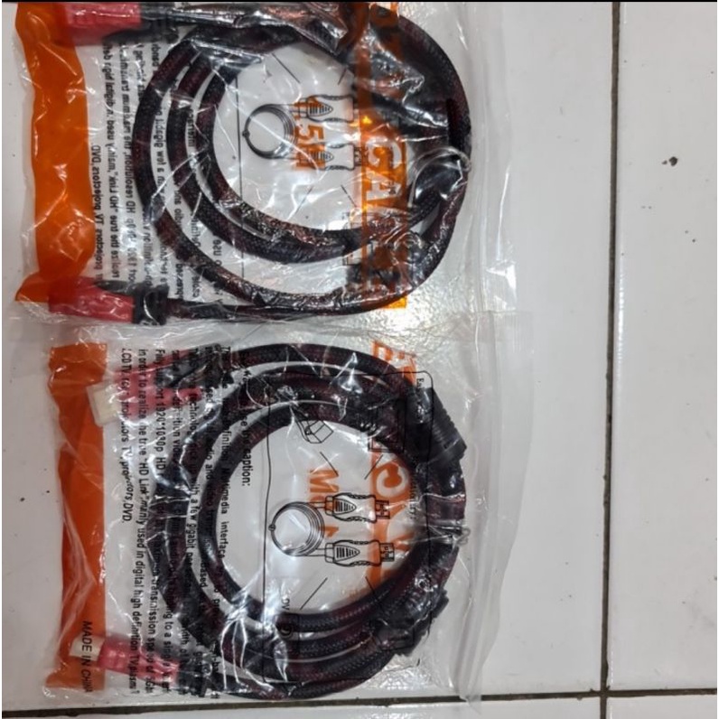 Kabel HDMI Male - Male/ Cowo - Cowo/ HDMI to HDMI Penyambung STB ke TV Smart