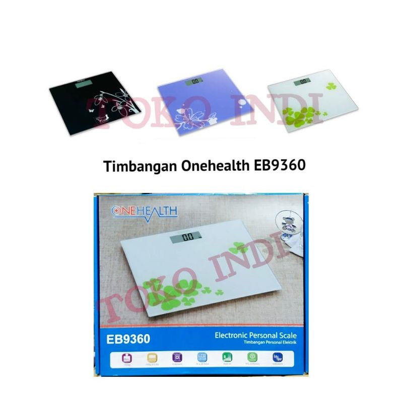 Timbangan Badan Onehealth EB9360/Timbangan Badan Onehealth/Timbangan Digital/Timbangan Badan