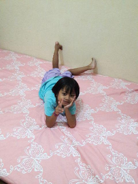 Sprei Waterproof Motif Bunga / Ukir / Polos / Packing Tas