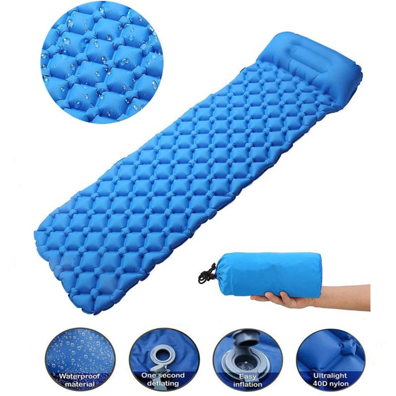 Grab Medan Encampment Kasur Matras Angin Inflatable Bed Air Cushion  Sleeping Bag - NH18  B