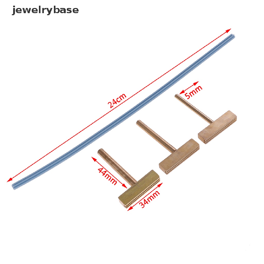 (jewelrybase) Ujung Solder Bentuk t Bahan Tembaga Untuk Reparasi Layar lcd