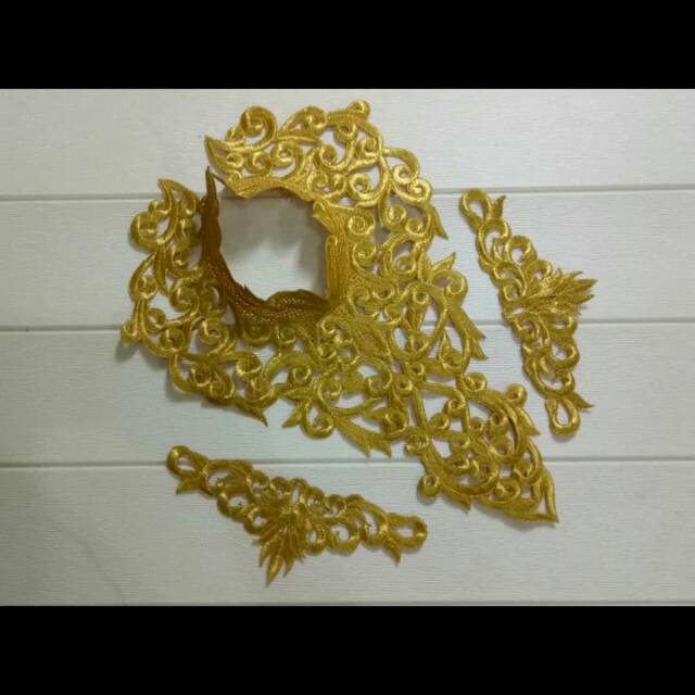 Bordi Coker chiangi / coker / renda coker / bordir coker murah