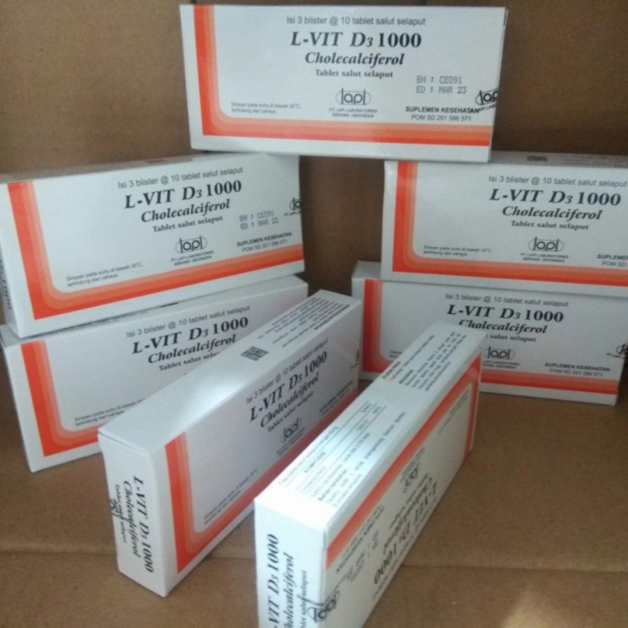 PROMO L-VIT D3 1000//VITAMIN D 1000//L-VIT D3 1000