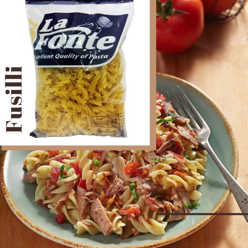 LA FONTE PASTA FUSILLI NO 202 500 GR | MAKARONI SPIRAL