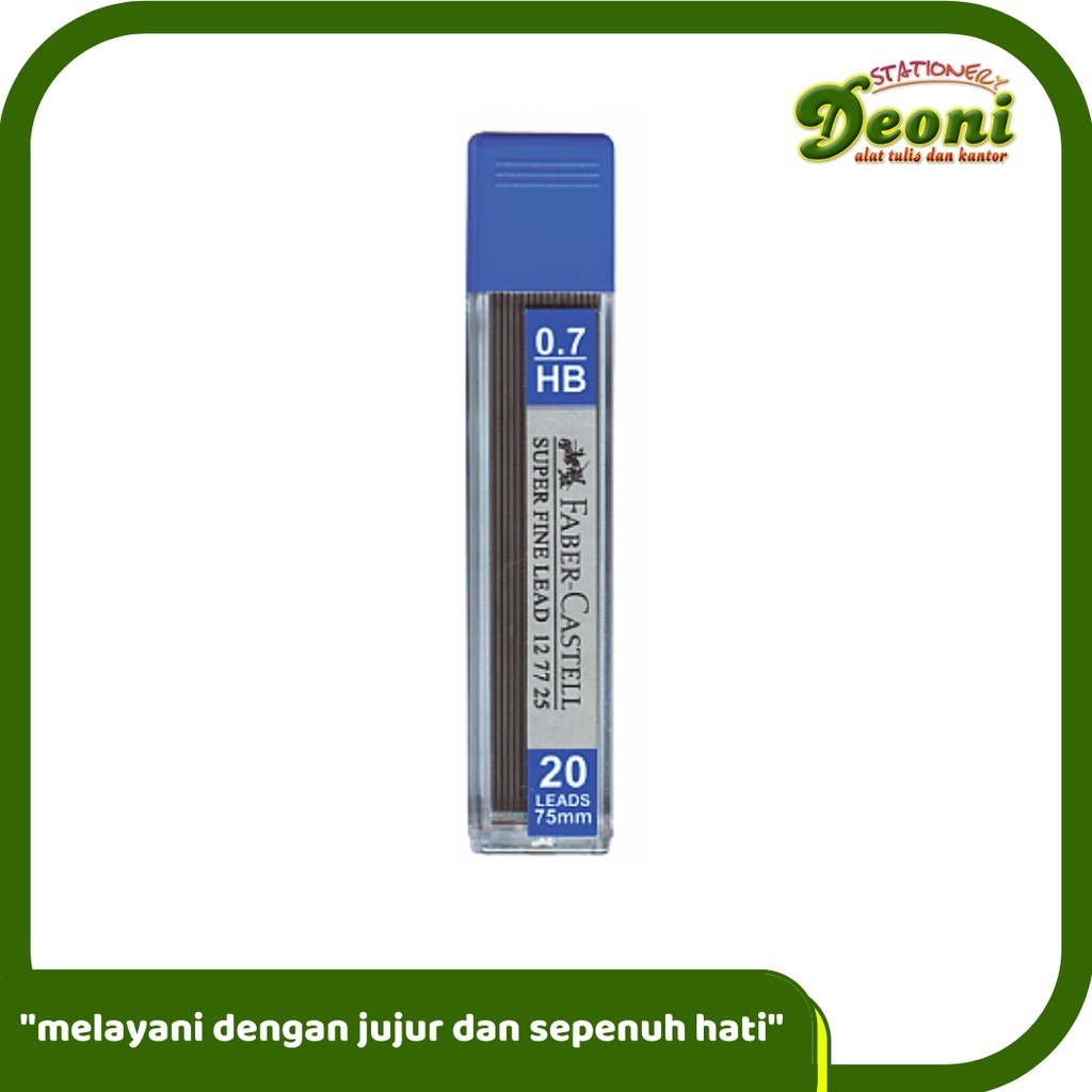 

FABER-CASTELL Superfine Leads HB 0.7mm isi Pensil Mekanik