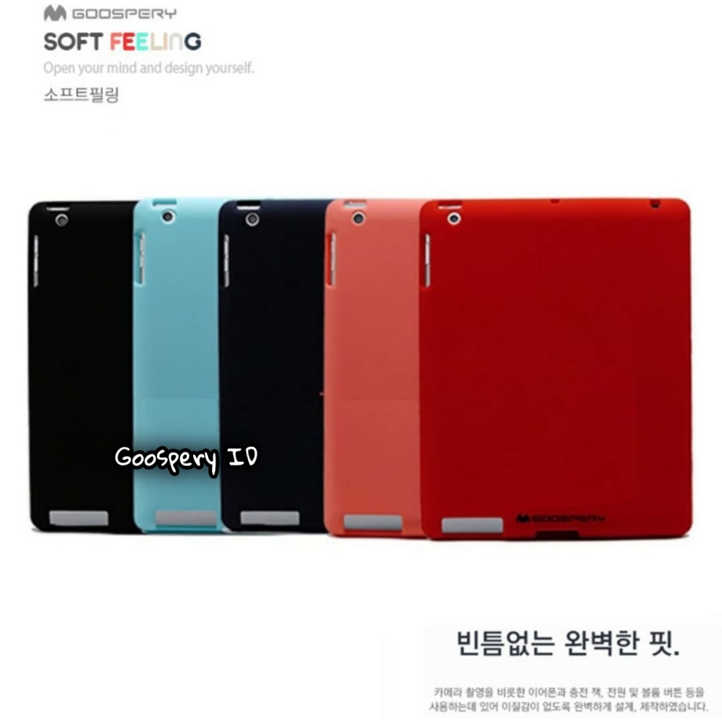 Apple Ipad 2 / 3 / 4 - goospery soft feeling silicone jelly case softcase