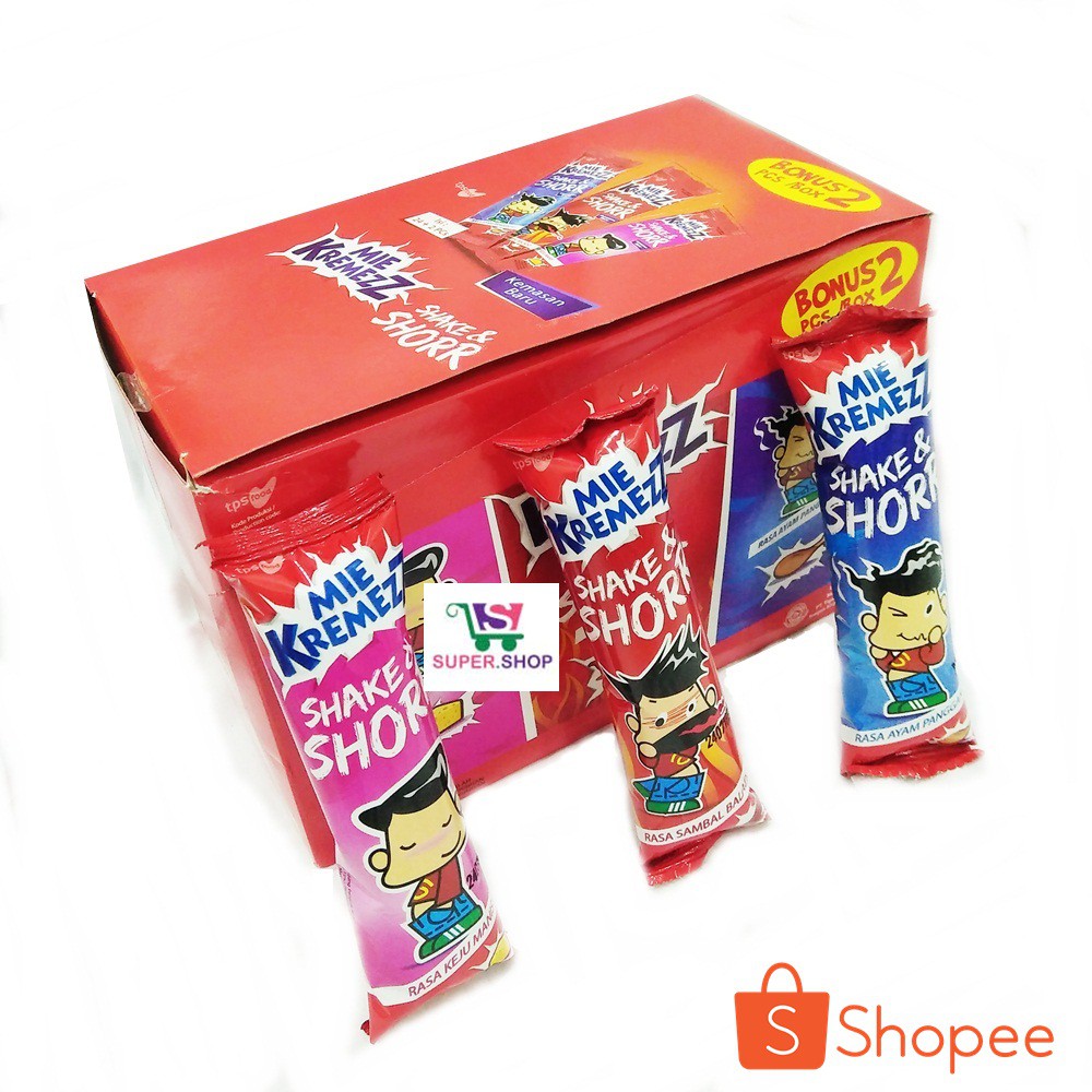 Mie Kremezz Shorr (isi 24pcs) mirip Anak Mas