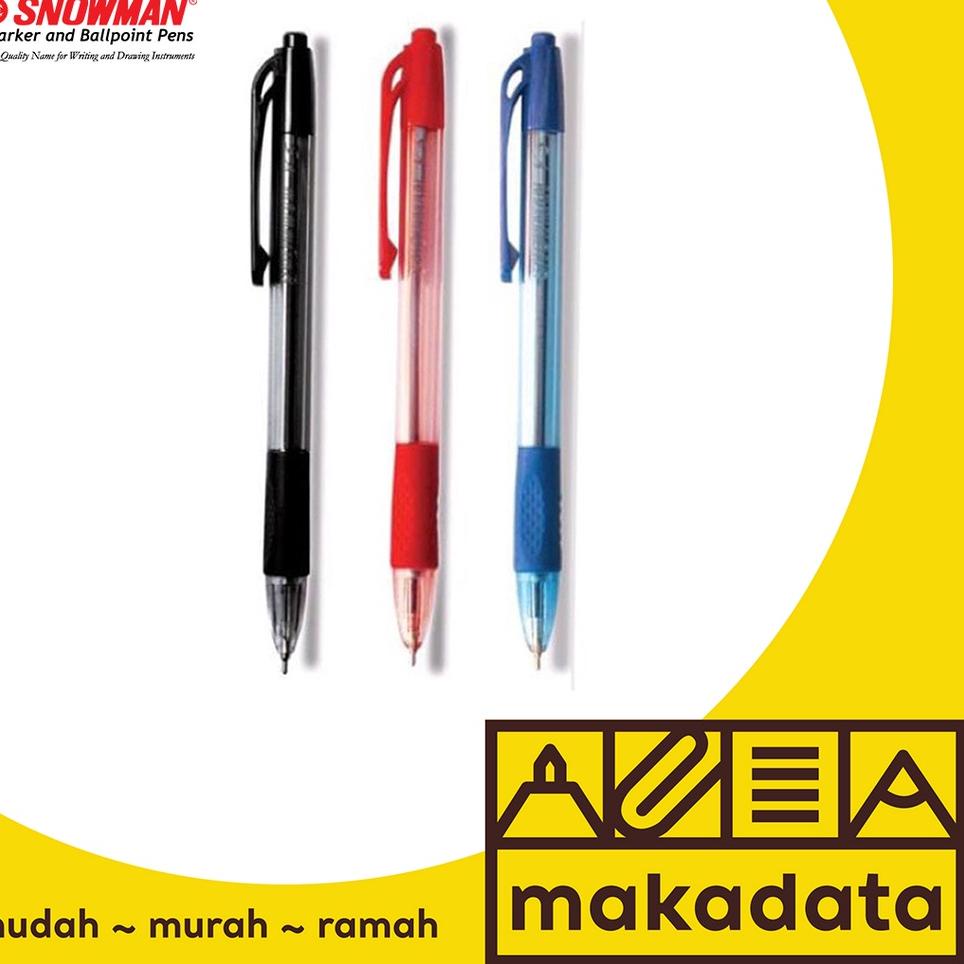 

⸨FaN♟⸩ ⭐️ PULPEN SNOWMAN V5 0.5mm (1PACK) MURAH ||Harga.termurah