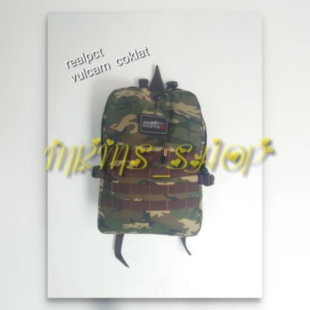 Free raincover dan pacth] tas ransel tactical autdor laptop skolah kerja kantor