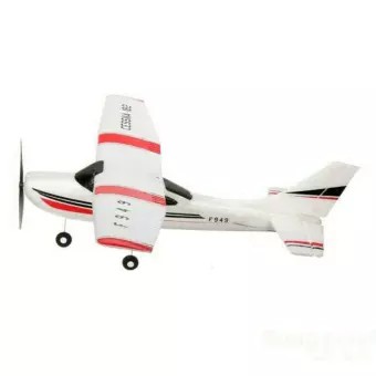 RC Pesawat Plane WL F949 3CH 2.4G Fixed Wing Plane Cessna-182 RFT