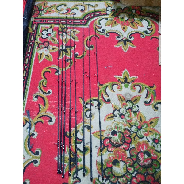 Sambung Atas Joran carbon Spining dan Casting