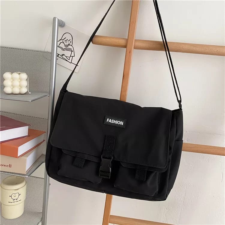 MEIMEISHOP KUY - TAS SELEMPANG WANITA UNISEX FASHION KOREA TERMURAH SLEMPANG LOKAL