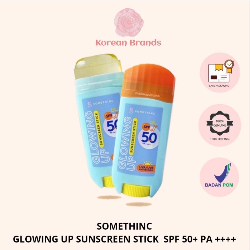 SOMETHINC GLOWING UP SUNSCREEN STICK  SPF 50+ PA ++++