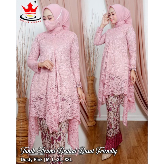 KEBAYA ORIGINAL//TUNIK ARUMI BRUKAT BUSUI FRIENDLY KRAH SANGHAI//Kode ADK