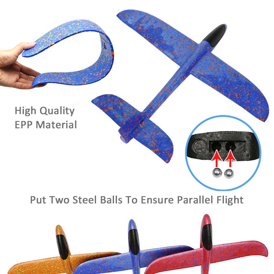 35 / 48cm EPP Foam Pesawat Glider untuk Outdoor