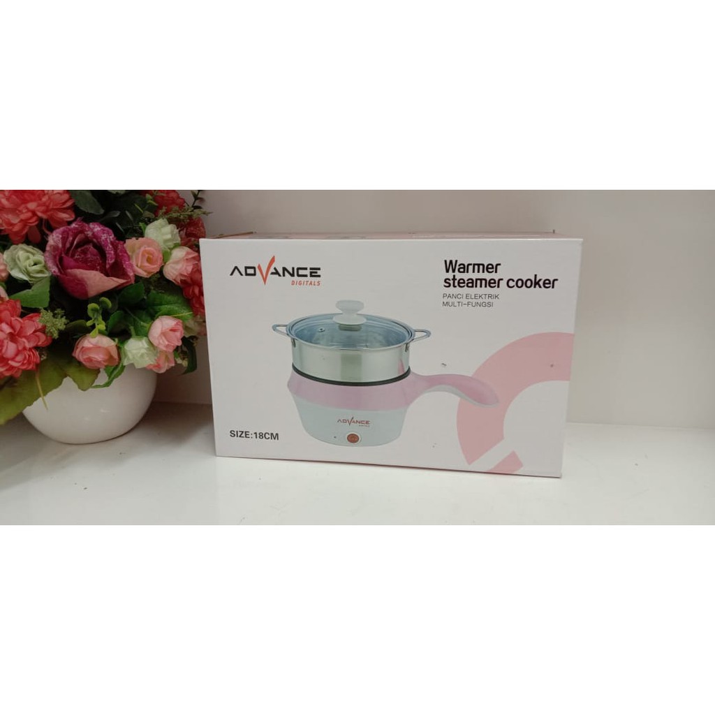 Steamer Advance 18 cm cabang/Panci Listrik