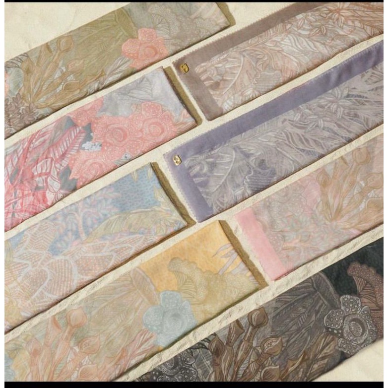 Nusantara series Buttonscarves x vone