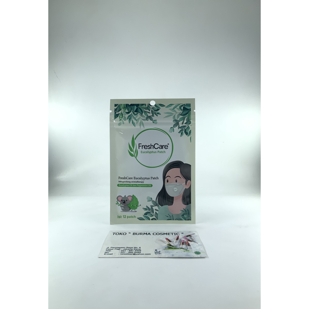 FRESHCARE EUCALYPTUS PATCH 1 SACHET ISI 12 PATCH