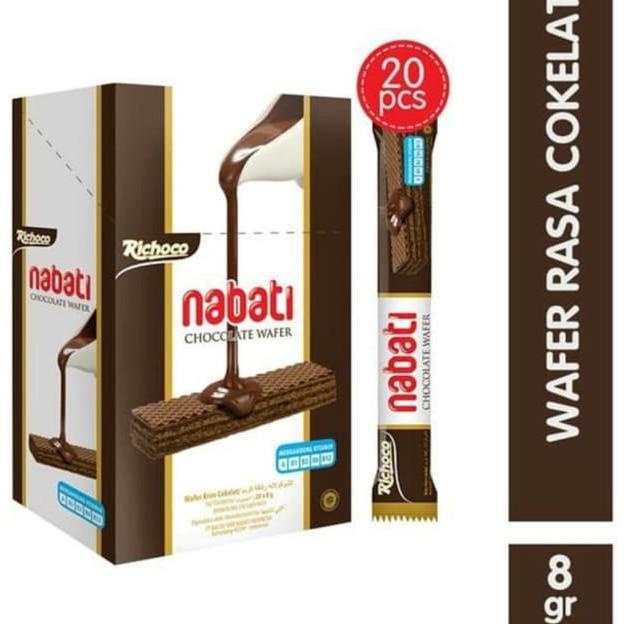 

9.9 Terlaris Wafer Richoco Nabati isi 20 pcs