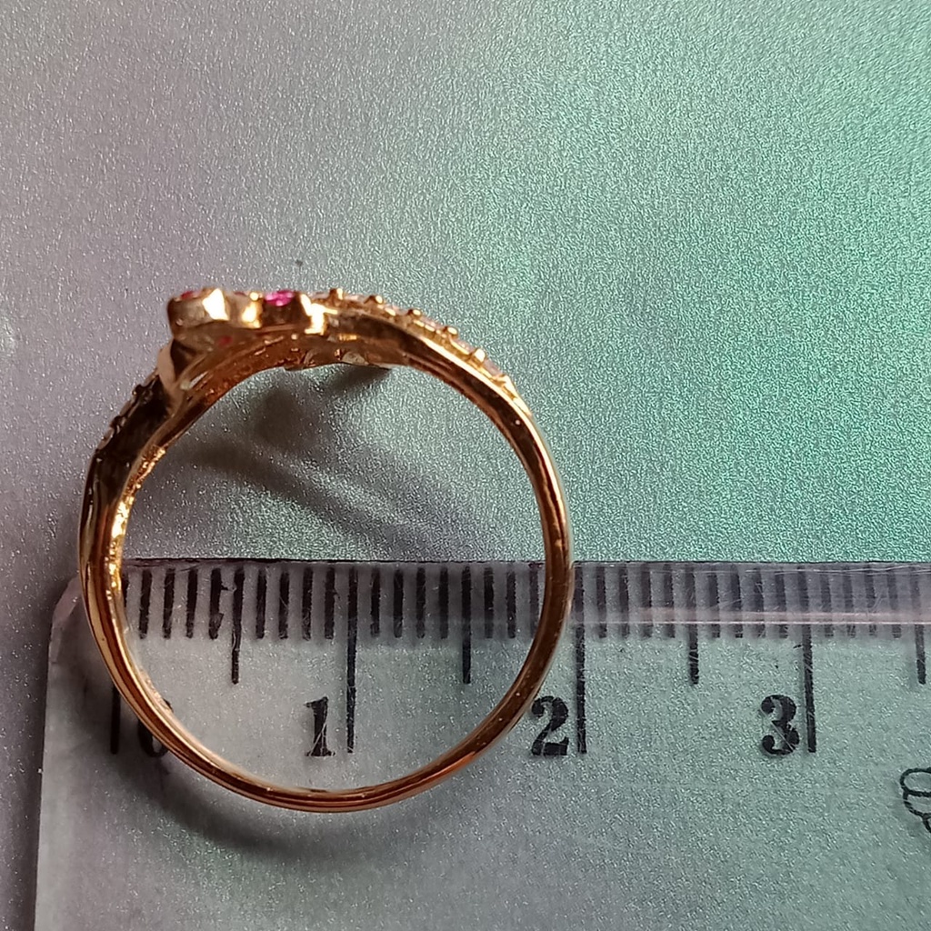 Cincin Emas 17K - 2.85 gr Kadar 750 - 712