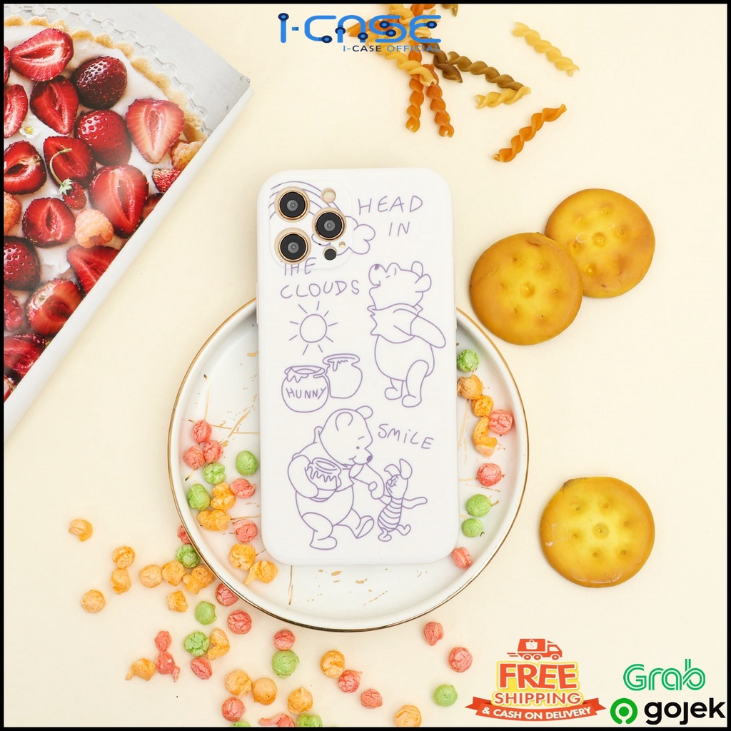 Cartoon Case Full Cover for 6 7 8 SE 6+ 7+ 8+ XR XS 11 12 MINI PRO MAX