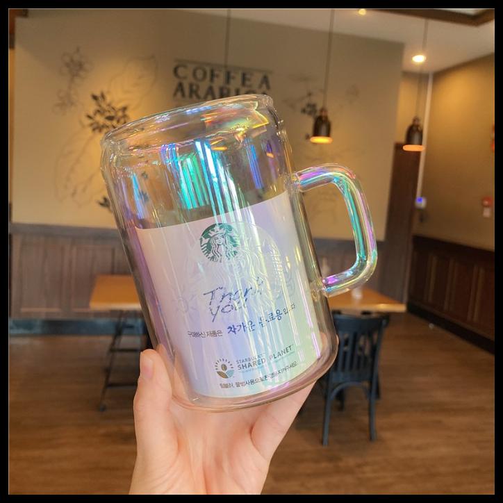 Mug Gelas - Gelas Mug Starbucks Siren Kaca Mug Starbucks Siren Mermaid Bahan Kaca