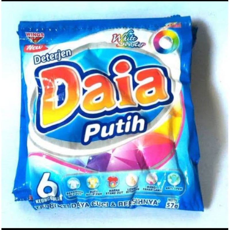 

deterjen Daia berat 53gram
