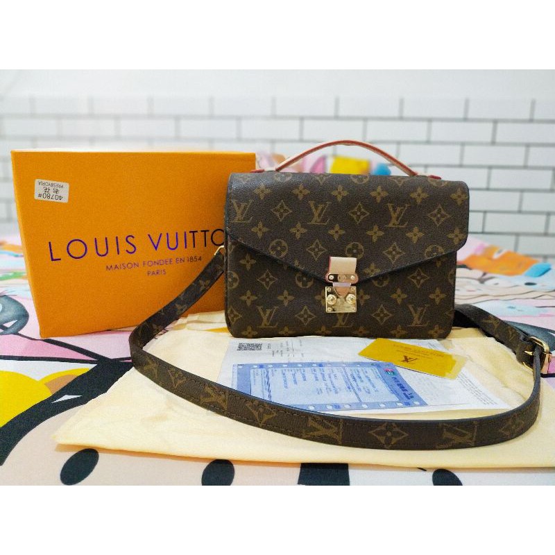 PRELOVED BAG LV POCHETTE METIS SEMI PREMIUM AAA
