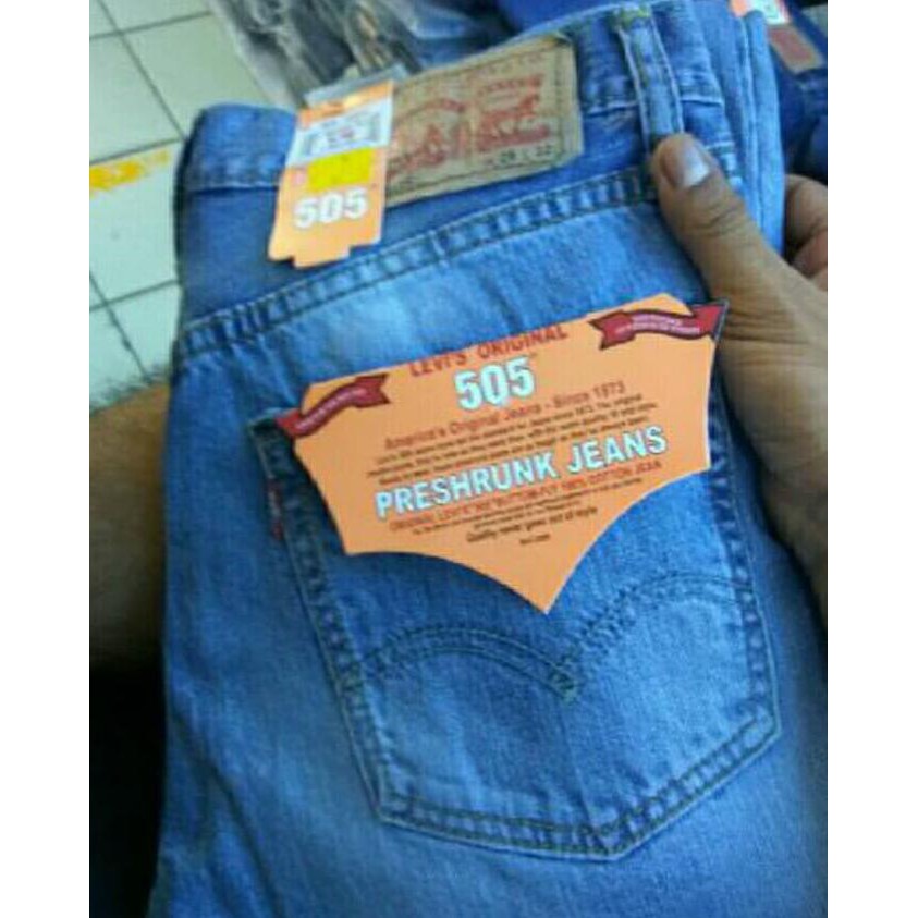 Kualitas Terbaik Celana Jeans Levis 505 USA STOK TERBATAS