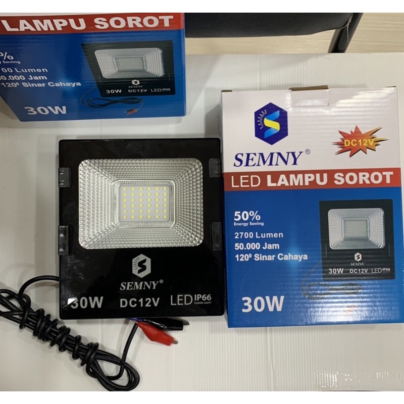 Lampu Sorot Led DC 12V 30W 30 Watt