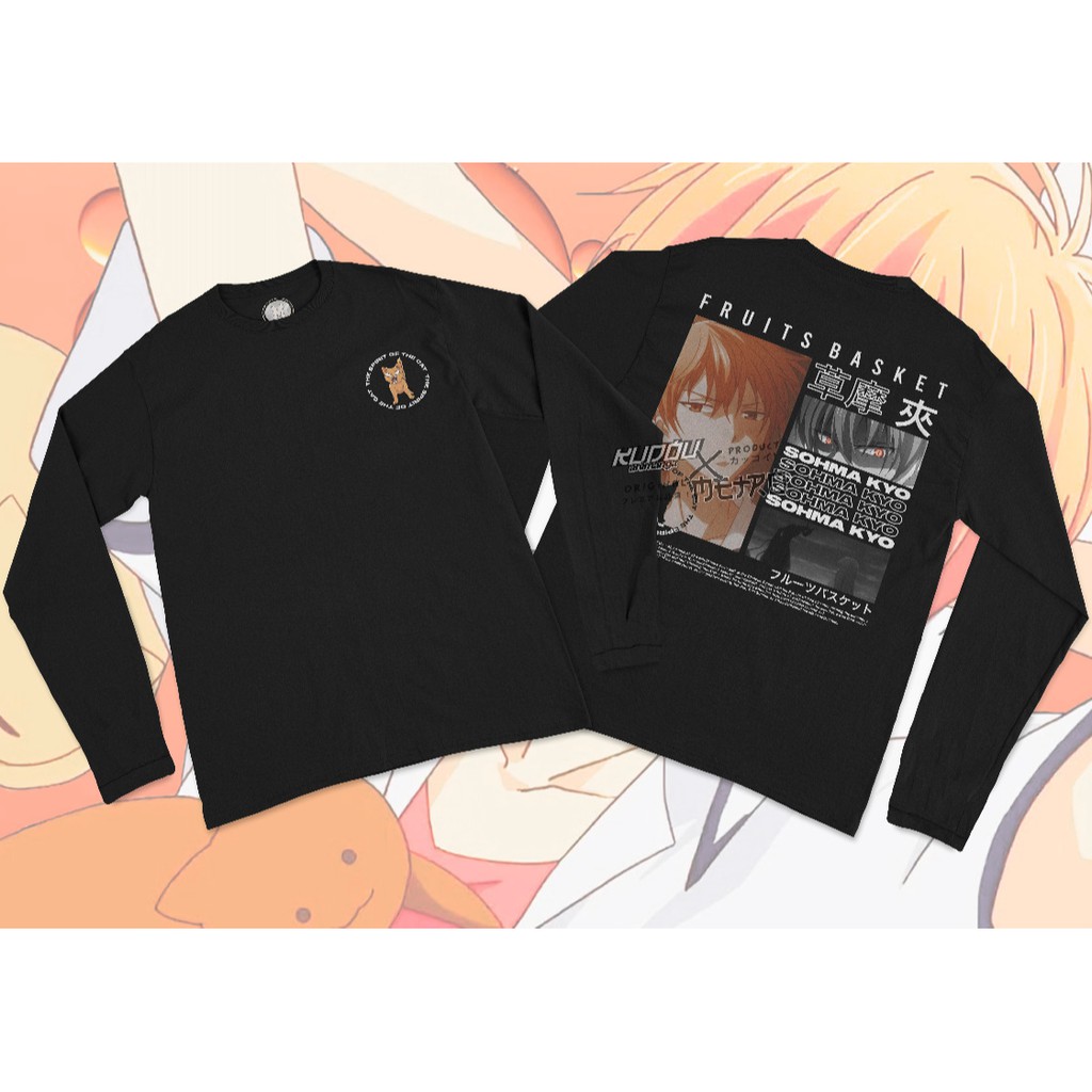 Longsleeve Sohma Kyo Anime Manga Fruit Basket Premium Unisex