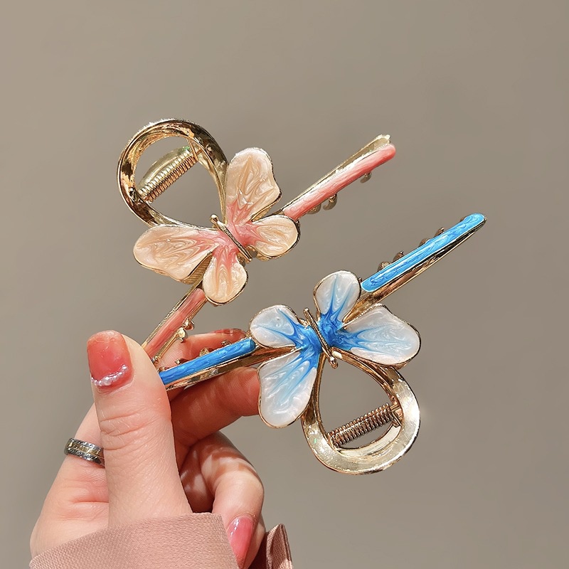 Jepit Rambut Model Kupukupu Bahan Metal Untuk Wanita 2022