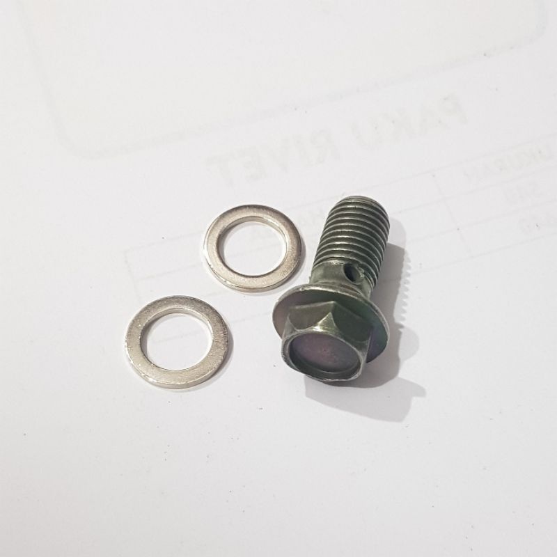 BAUT SELANG REM BAUT REM  BAUT SELANG REM CAKRAM COCOK UNTUK SEMUA MOTOR