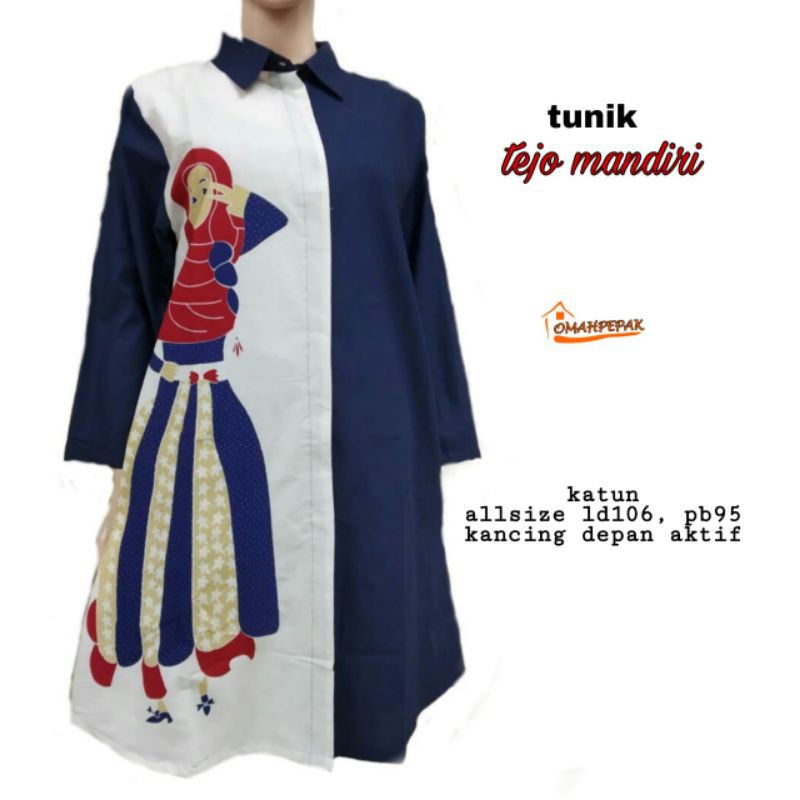 TUNIK BATIK TUNIK BU TEJO TUNIK BATIK SOLO TUNIK BATIK KARAKTER
