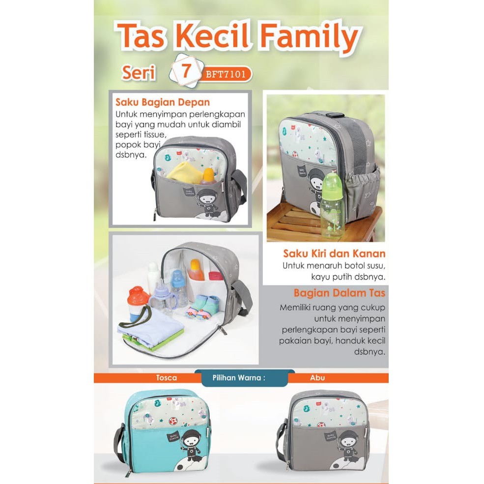 Baby Family Tas Kecil Perlengkapan Bayi Seri 7