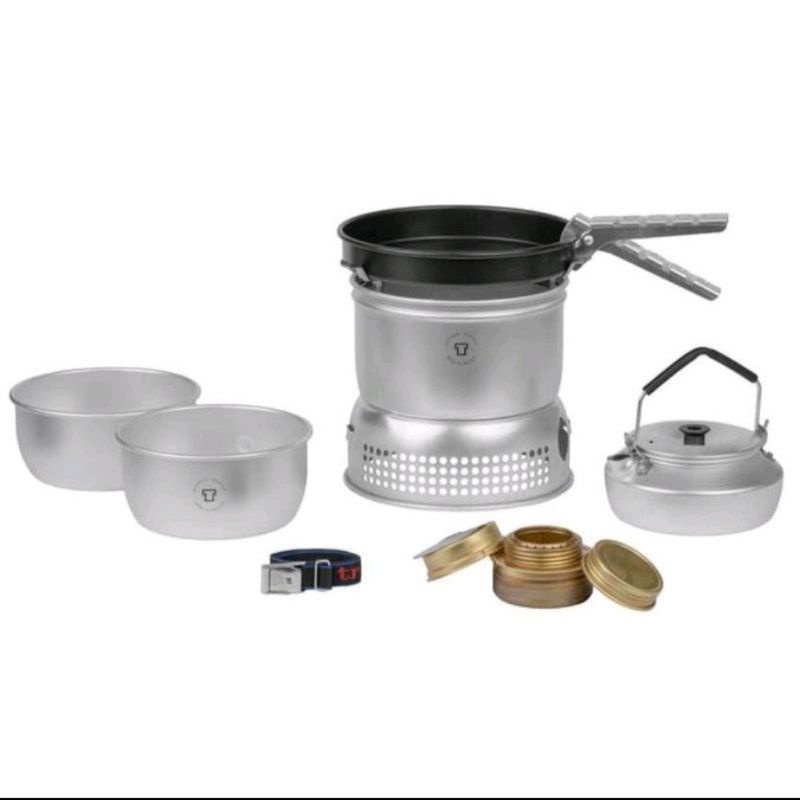 TENDAKI •Trangia Cooking Set  27-4UL - 27-6UL - 25-6 UL - 25-4 UL - 27-6 HA - 25-6 HA Alat Masak Camping