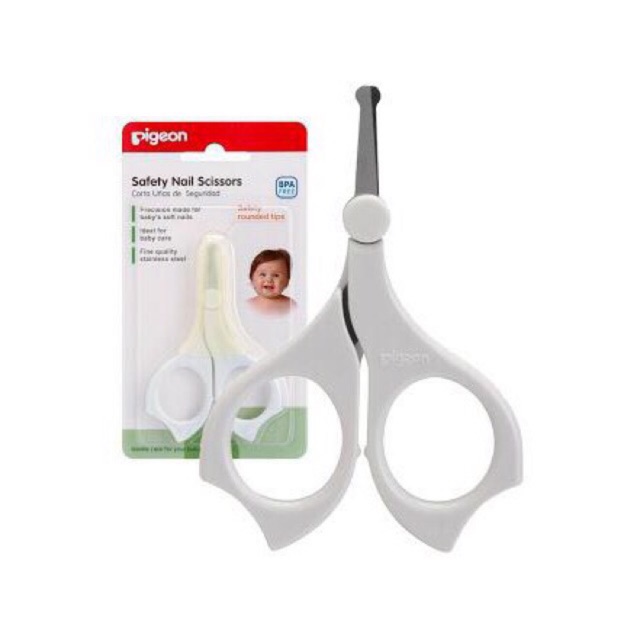 PIGEON Baby Safety Nail Scissors / gunting kuku bayi