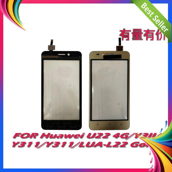 SPAREPART HP TOUCHSCREEN TS HUAWEI U22 4G Y3II Y311 LUA L22 GOLD TERLENGKAP