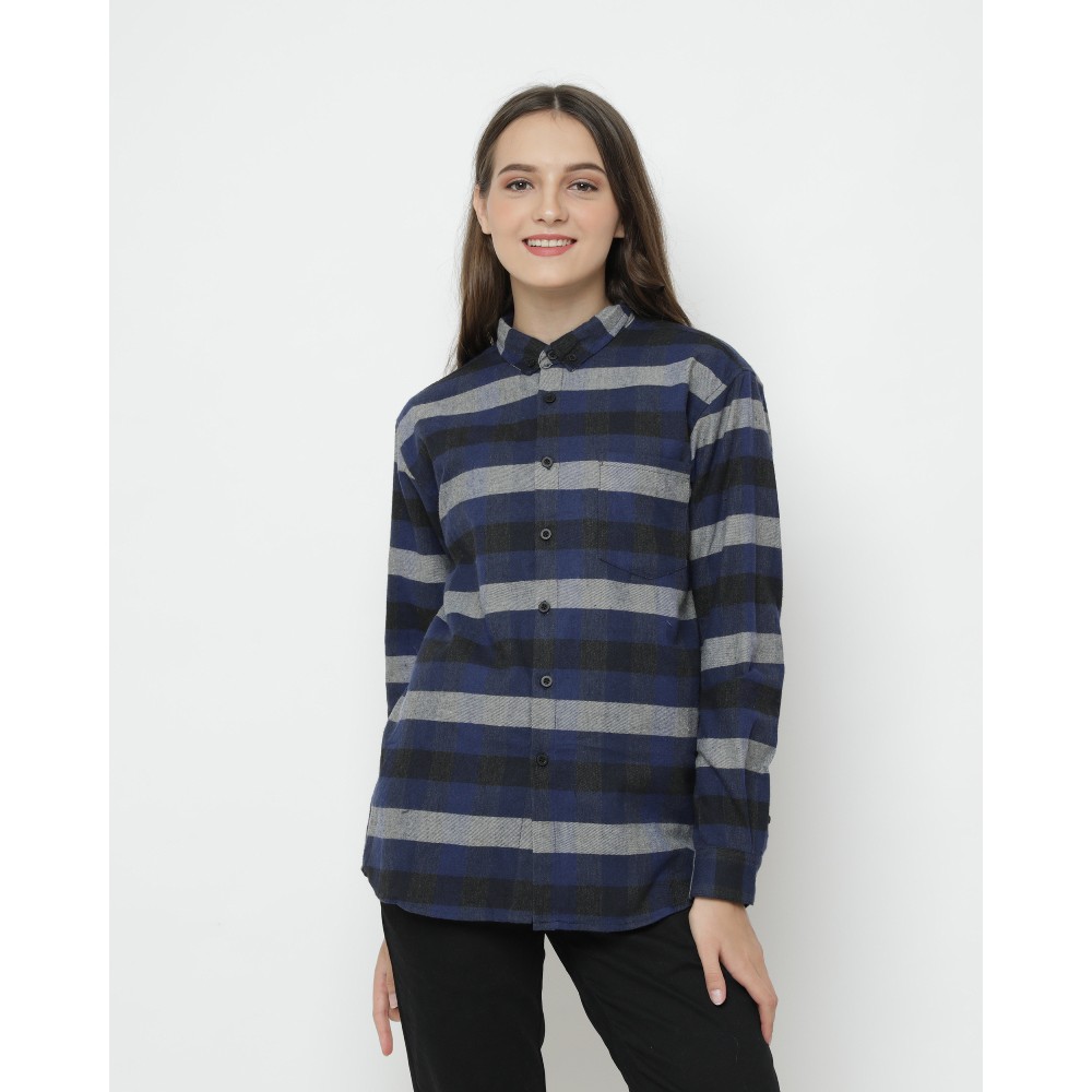 

Erigo Flannel Mellong Blue