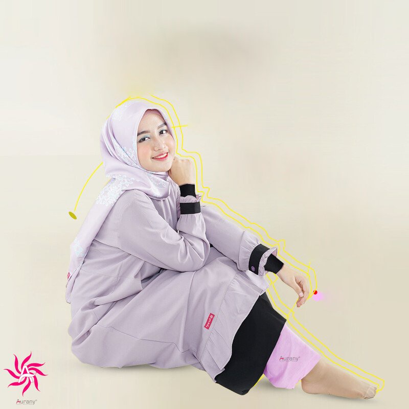 AURANY Celana Inner Model LOSS Legging Wanita iner Dalaman Muslimah