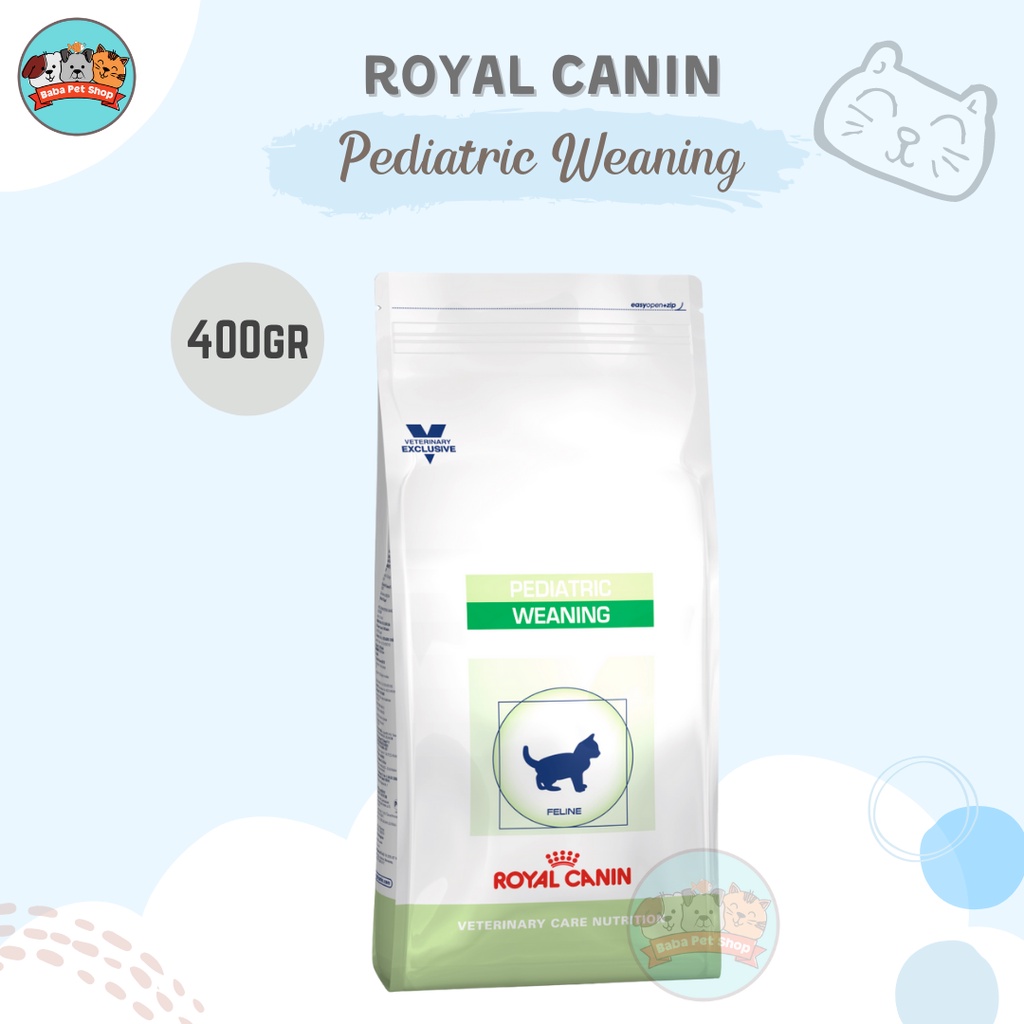 Royal Canin Vet Pediatric Weaning Cat Food / Makanan Anak Kucing 400gr