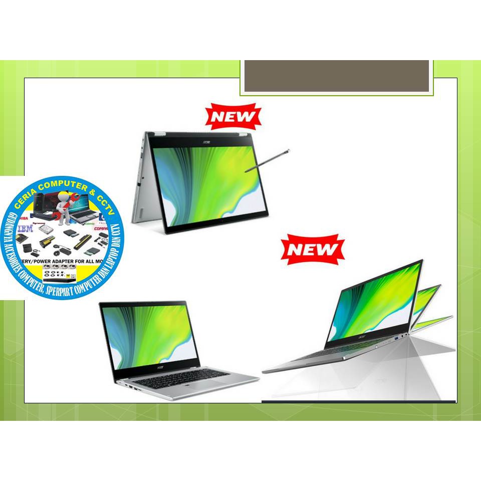 ACER 2IN1 RAM 8GB SSD 512GB Acer Spin 3 SP314-54N i5-1035G4 8GB/512GB SSD 14" FHD IPS touch W10 OHS