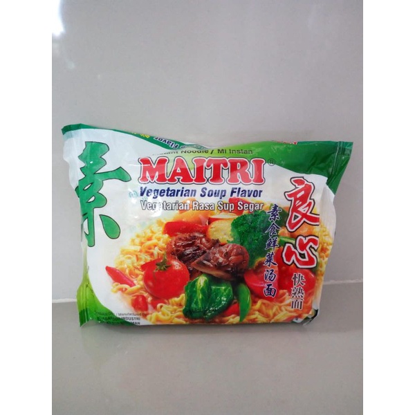 Mie Maitri Vegetarian Sup Segar
