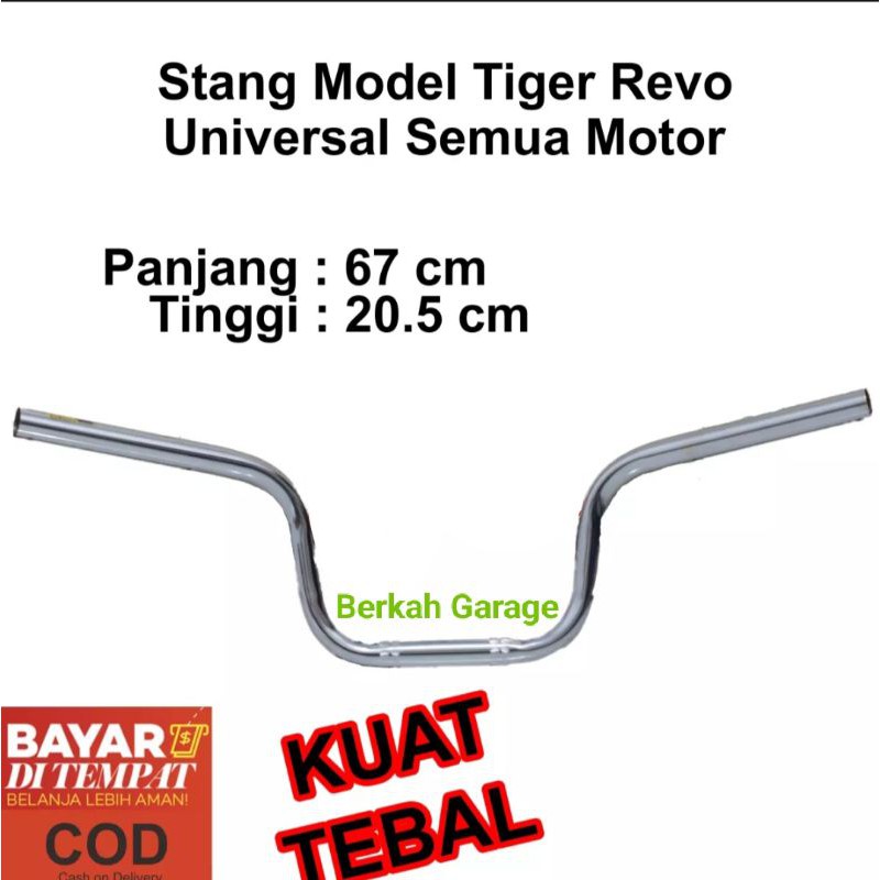 Stang Stir Tiger Revo Universal CB Rx-King Vixion R15 Xabre Tebal