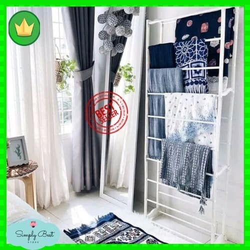 Rak Sepatu Gantungan Jilbab Shoes Hijab Kerudung Sajadah Serba Guna Hitam Rak Portable Serbaguna Gro