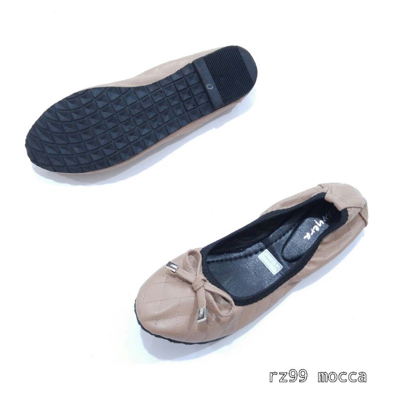 Borneo Sepatu Wanita Flat Flatshoes Ballerina by Xavyera kode RZ99 RZ41 RZ23