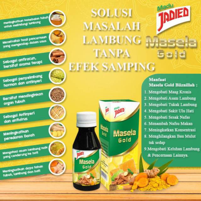 

Madu Jadied Masela Gold - MADU JADIED