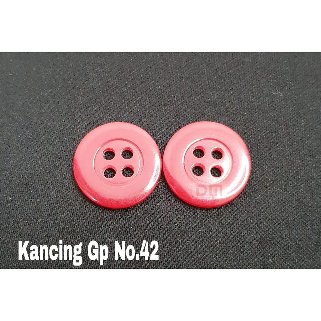 Kancing Jas/ Blazer Warna lubang empat #42