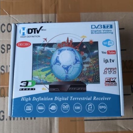 STB SET TOP BOX DVB T2 RECIVER SIARAN TV DIGITAL LUBY 03